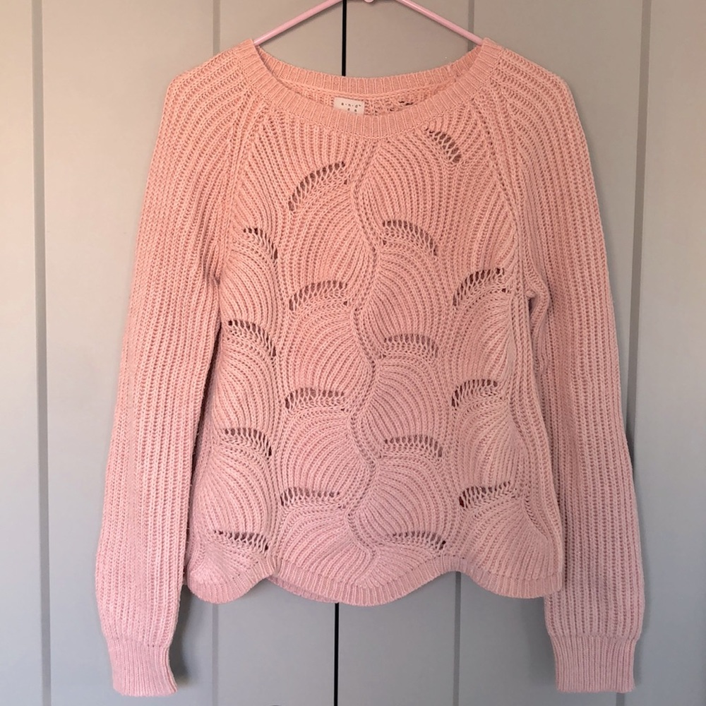 Pink sweater